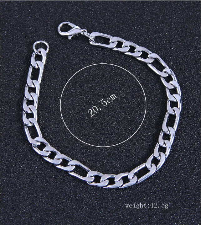 Men's Stainless Steel Bracelet – Slim Profile | Auksia