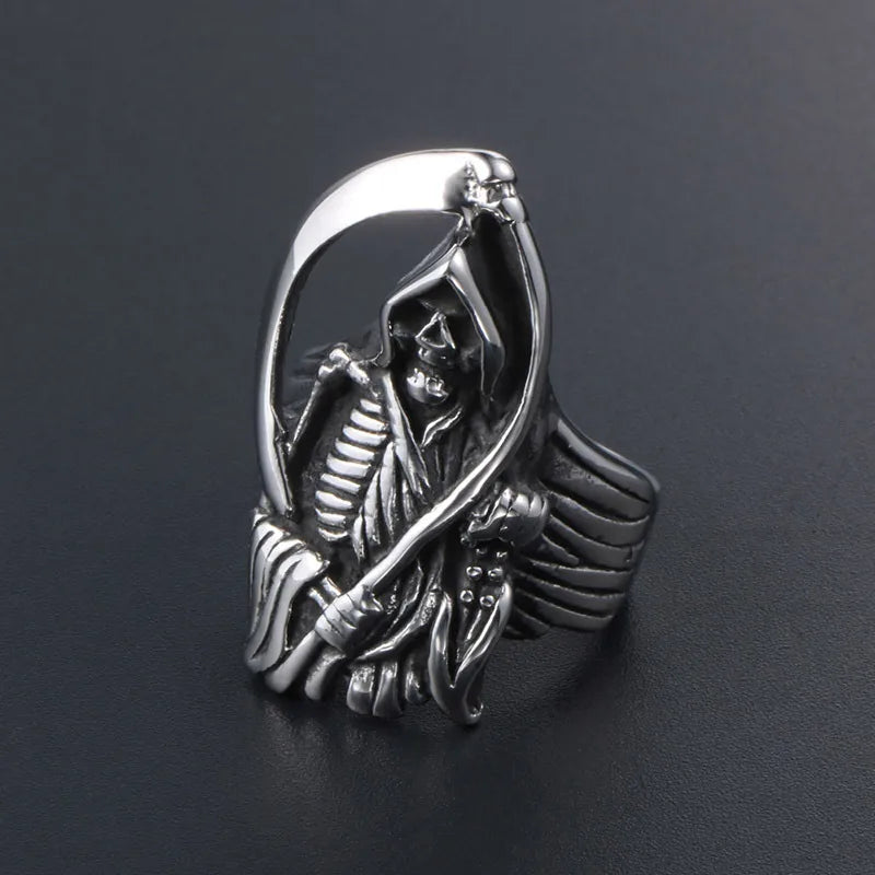 Men's Premium Statement Ring – Heavy Steel | Auksia
