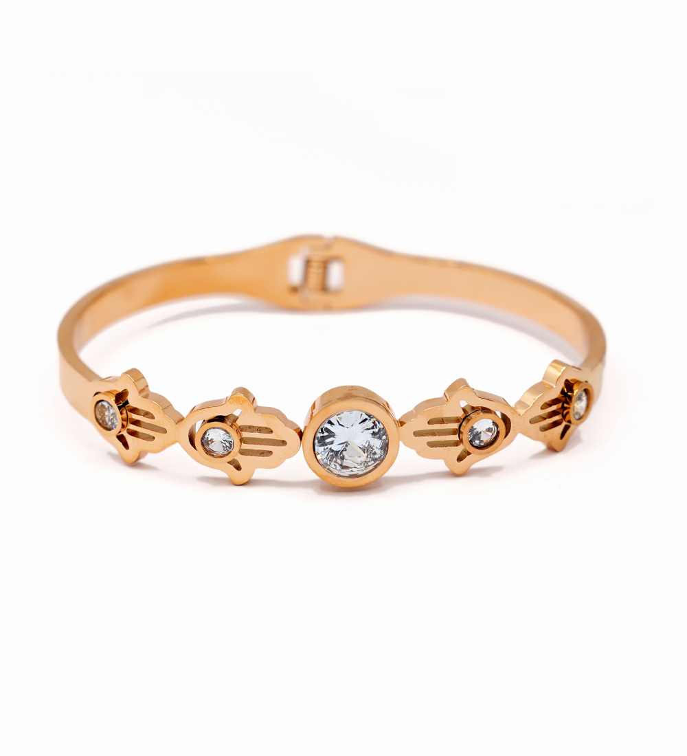 Protection and Good Fortune Crystal Bangle