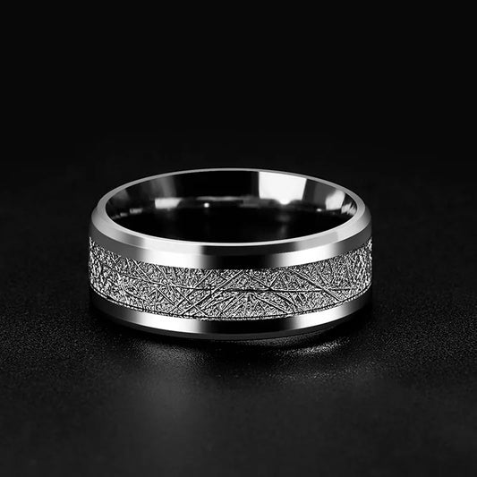 Men's Heavy Band Ring – Statement Weight | Auksia