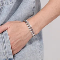 Men's Stainless Steel Bracelet – Chain Link | Auksia