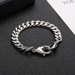Men's Stainless Steel Bracelet – Chain Link | Auksia