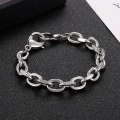 Men's Stainless Steel Bracelet – Chain Link | Auksia