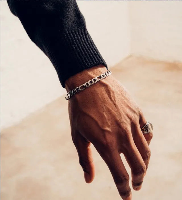 Men's Stainless Steel Bracelet – Slim Profile | Auksia