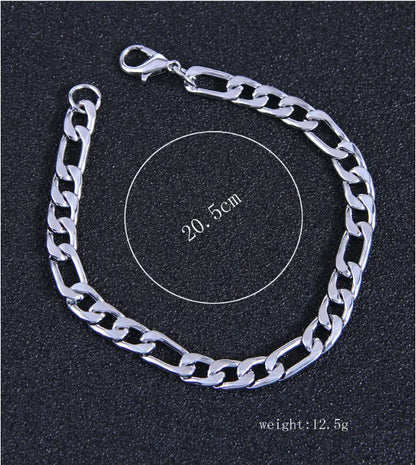 Men's Stainless Steel Bracelet – Slim Profile | Auksia