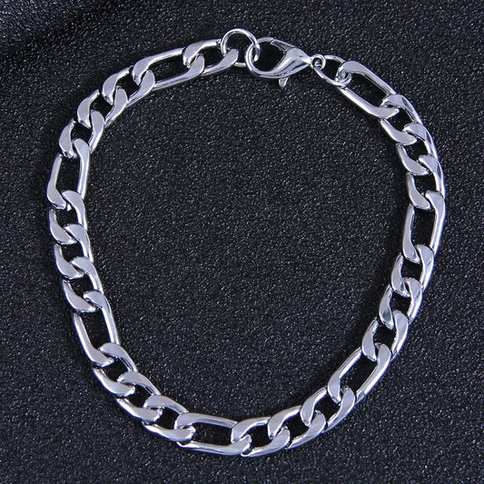 Men's Stainless Steel Bracelet – Slim Profile | Auksia