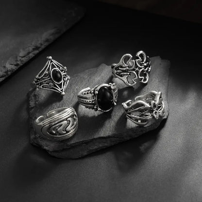 Men's Patterned Band Ring – Style 5 | Auksia