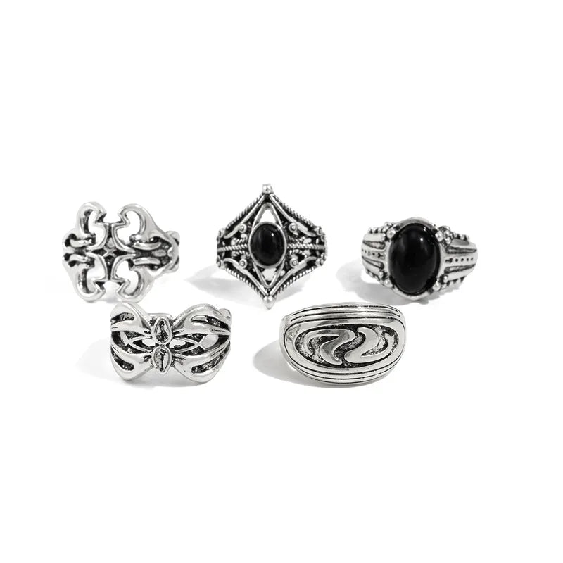 Men's Patterned Band Ring – Style 5 | Auksia