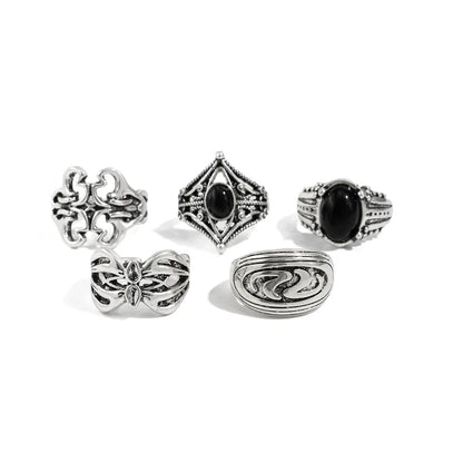 Men's Patterned Band Ring – Style 5 | Auksia