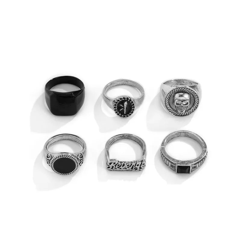 Men's Crystal-Set Ring – Refined Detail | Auksia
