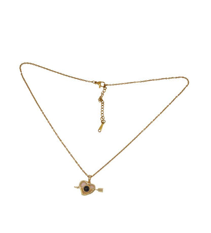 Trendy Rose Gold Chain Necklace with elegant locket