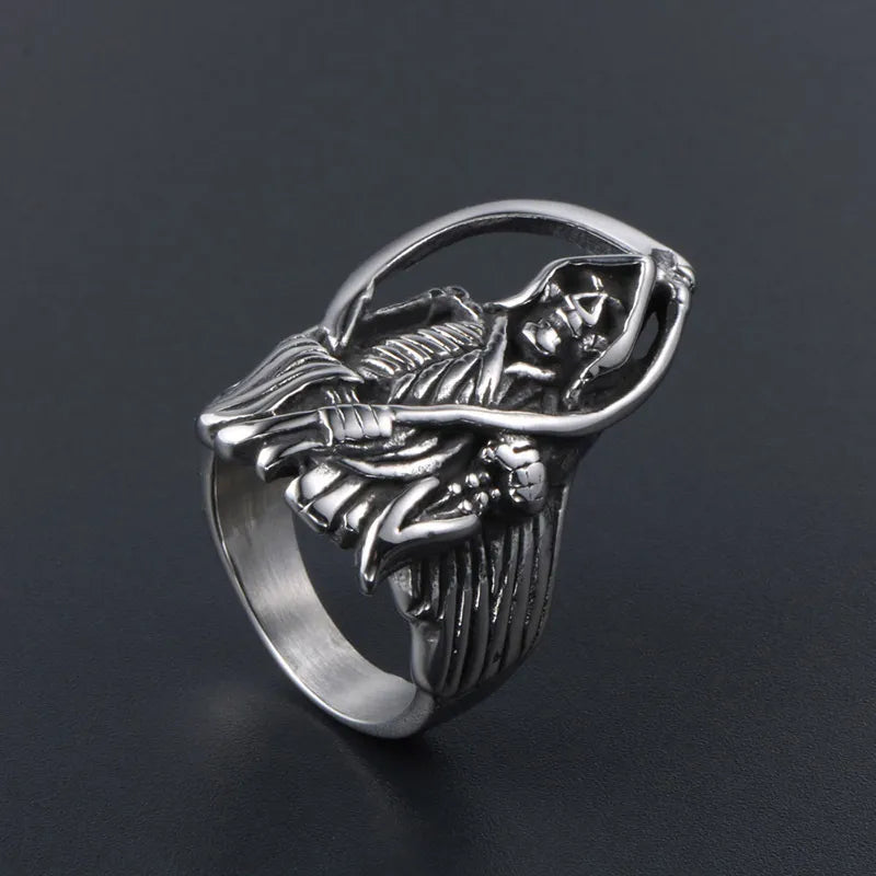 Men's Premium Statement Ring – Heavy Steel | Auksia