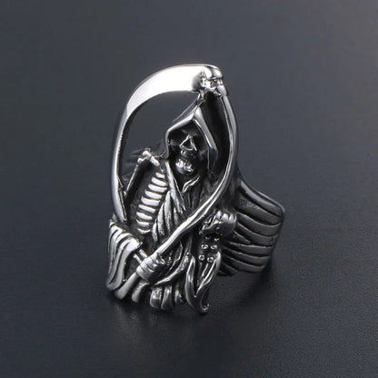 Men's Premium Statement Ring – Heavy Steel | Auksia