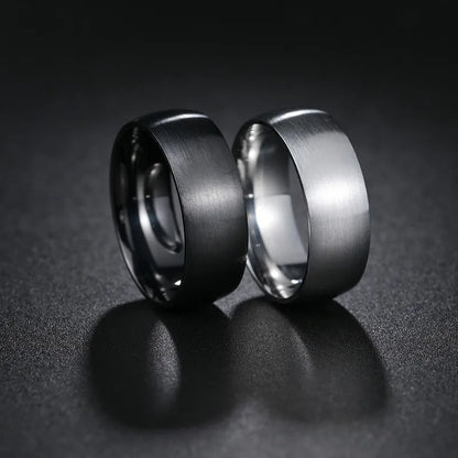 1 Piece Simple Style Geometric Stainless Steel Plating Men S Rings