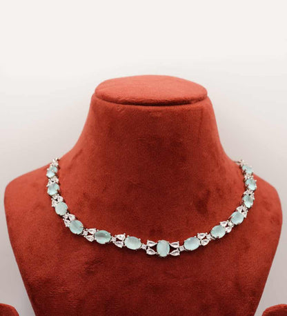 Partywear Gemstone necklace for women 