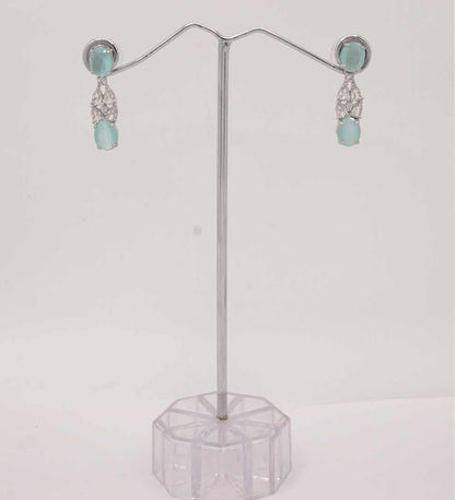 Blue Gemstone Earrings for women 